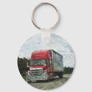 Llavero GRAN RIG FREIGHT TRUCK AMA EL Arte