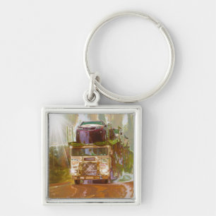 Llavero GRAN RIG FREIGHT TRUCK AMA EL Arte