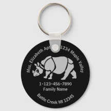 Gran Rinoceronte indio perdió dirección de casa fa