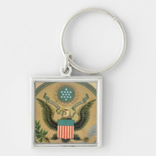 Llavero Gran sello de los Estados Unidos, c.1850