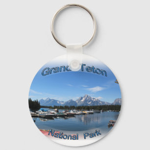 Llavero Gran Tetón, EE. UU., parque nacional de Wyoming