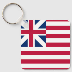 Llavero Gran Unión Estados Unidos primera bandera de Estad