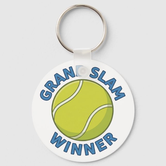 Llavero Grand Slam Winner Tennis Ball Sports Champion (Anverso)