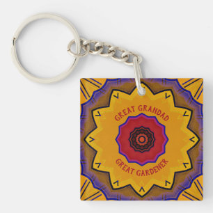 Llavero Grandad Gardener Arylic Keychain