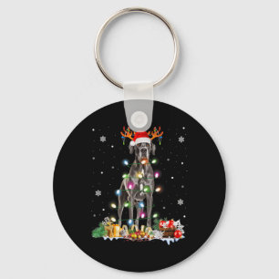 Llavero Grandes Navidades de daneses Santa Hat alumbran Pa