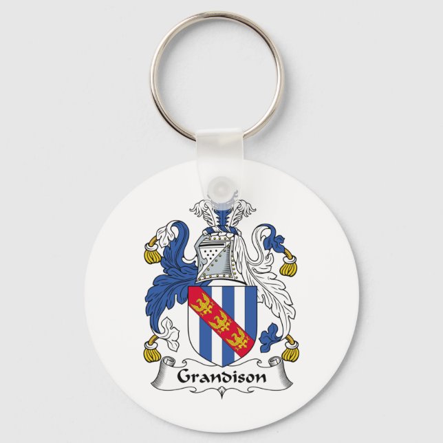 Llavero Grandison Family Crest (Anverso)