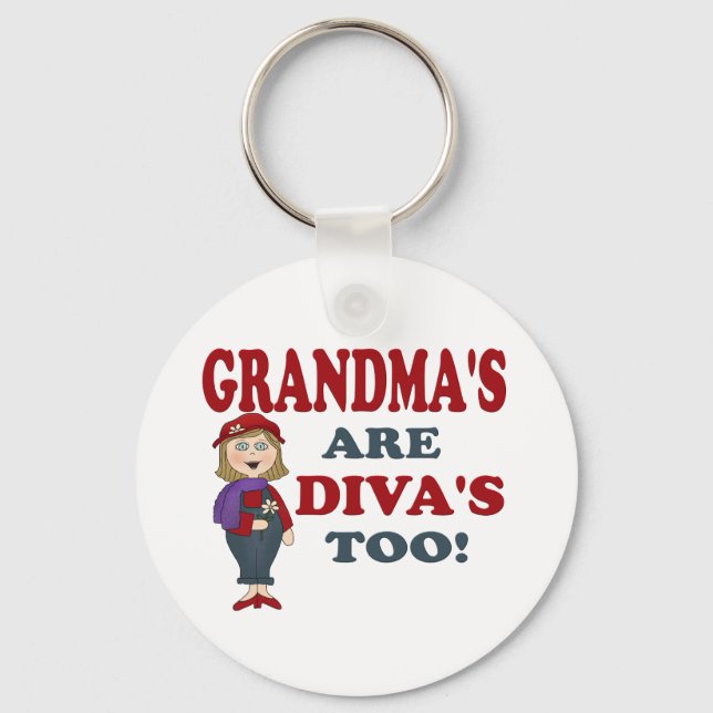 LLAVERO GRANDMA DIVA (Anverso)