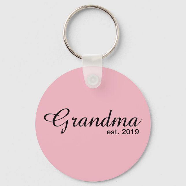 Llavero Grandma established key chain (Anverso)
