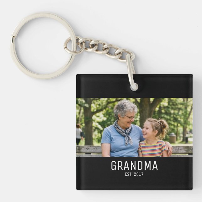 Llavero Grandma Established Photo (Frente)