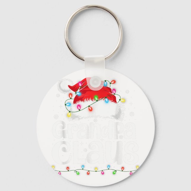Llavero Grandpa Claus Matching Family Christmas Funny Xmas (Anverso)