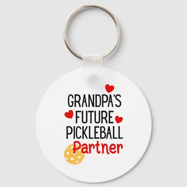 Llavero Grandpa S Future Ckleball Partner Granhild Toddler (Anverso)