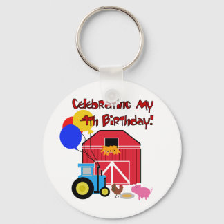 Llavero Granja 4 camisetas de cumpleaños y regalos
