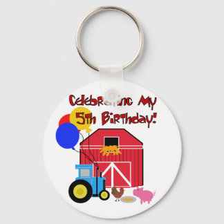 Llavero Granja 5 camisetas de cumpleaños y regalos