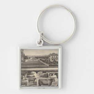 Llavero Granja de Oakland Stock Farm, Kansas