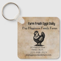 Granja de pollo de época