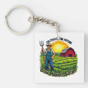 Llavero Granja Regalo Granja Lover Futuro Agricultor