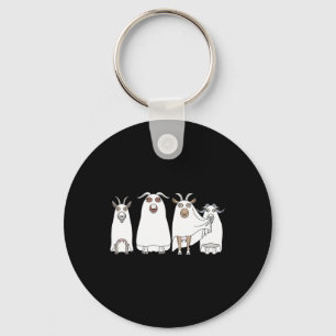 Llavero Granjero de Cabra Fantasma Halloween Cabra Lover S