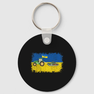 Llavero Granjero ucraniano divertido roba meme de tanque I
