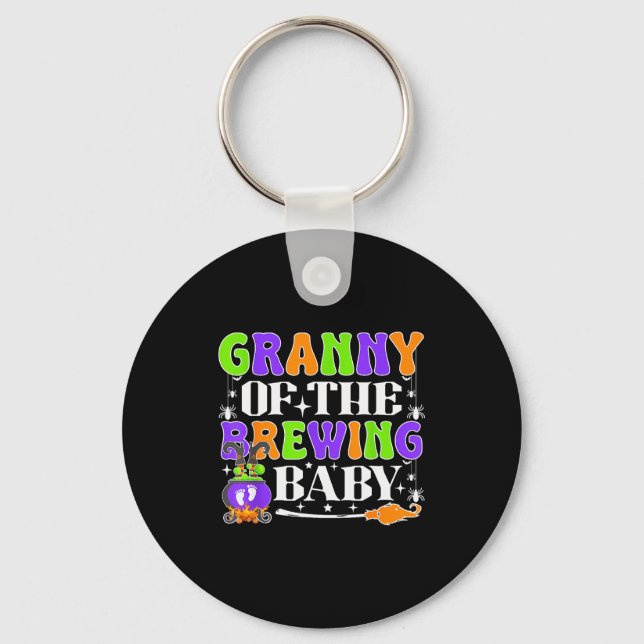 Llavero Granny Of The Brewing Baby Halloween Witch Baby Sh (Anverso)