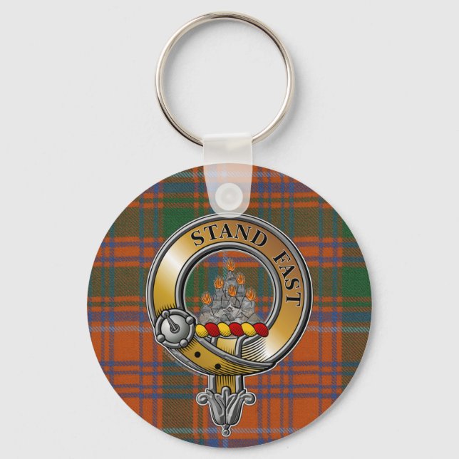 Llavero Grant Tartan & Badge (Anverso)