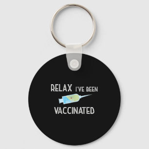 Llavero Grap de humor divertida de camiseta de cita vacuna