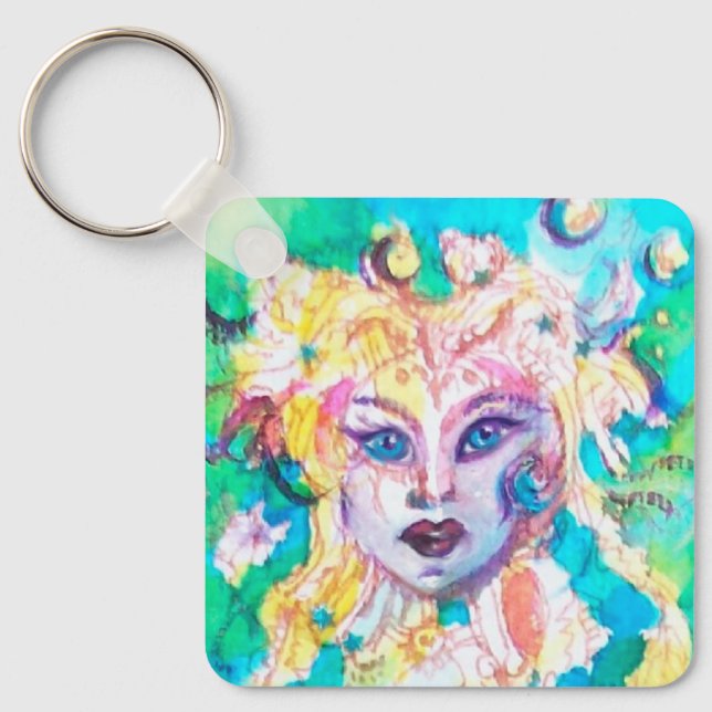 Llavero GRAPE FAIRY TALE Fantasy acuarela (Anverso)