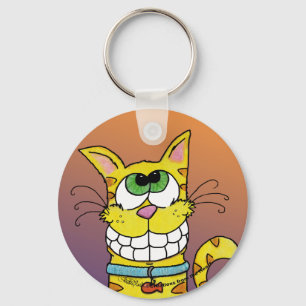 Llavero Grasando Gato
