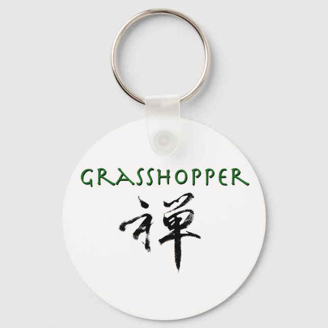 Llavero Grasshopper con símbolo "Zen" (Anverso)