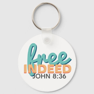 Llavero Gratis Juan 8:36