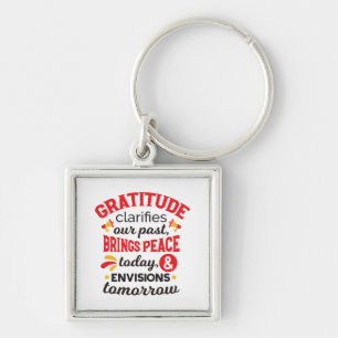 Llavero Gratitud Aclara Nuestro Pasado – Arte Inspirador