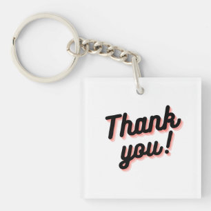 Llavero Gratitud Elegante Fob