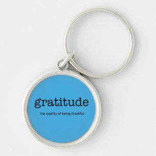 Llavero Gratitude Keychain