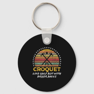 Llavero Gratuito Chiste Croquet Gran Cita Gráfico