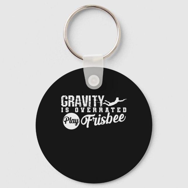 Llavero Gravity es juego sobrevalorado Frisbee (Anverso)