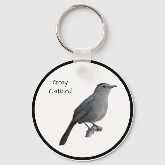 Llavero Gray Catbird (Anverso)