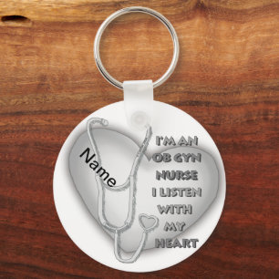 Llavero Gray OB GYN Nurs Keychain