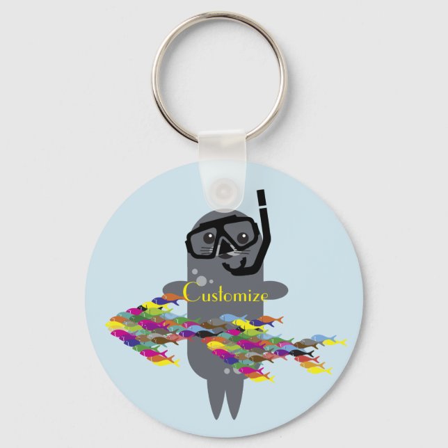 Llavero Gray Seal Thunder_Cove (Anverso)