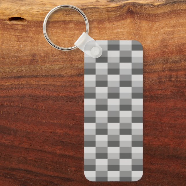 Llavero Gray Shades Color Blocks (Anverso)