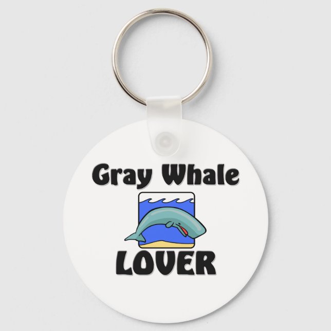 Llavero Gray Whale Lover (Anverso)