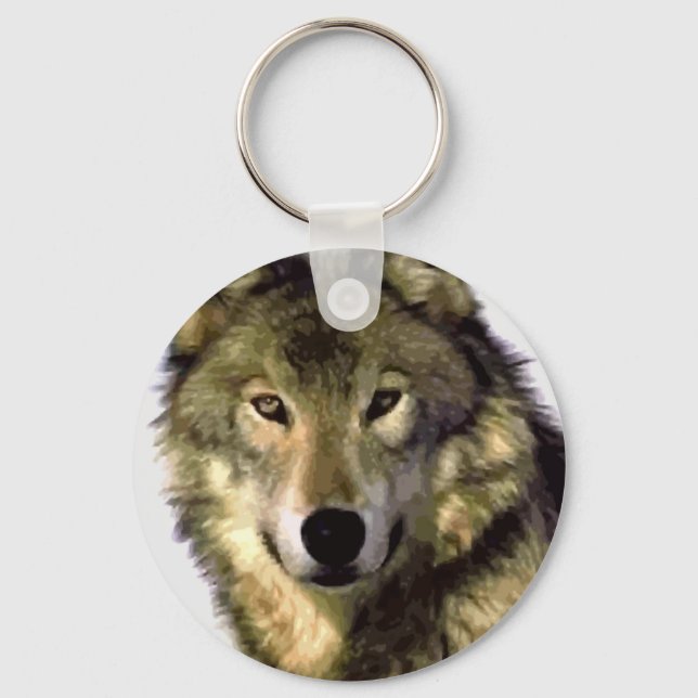 Llavero Gray Wolf (Anverso)
