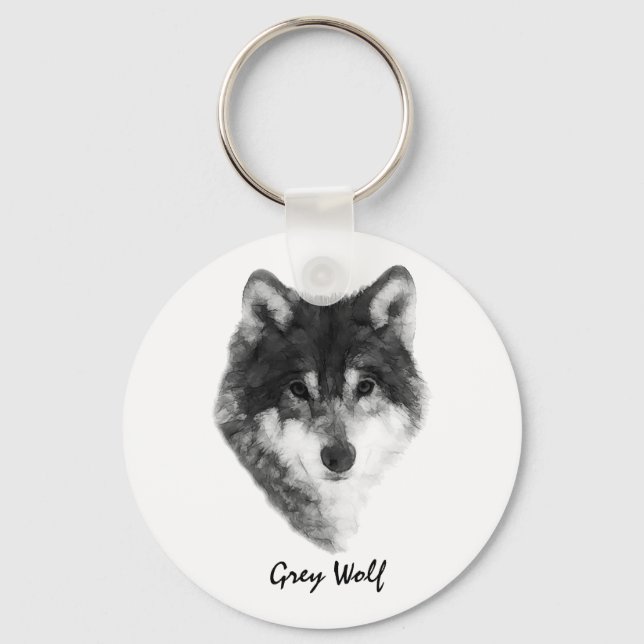 Llavero Gray Wolf (Anverso)