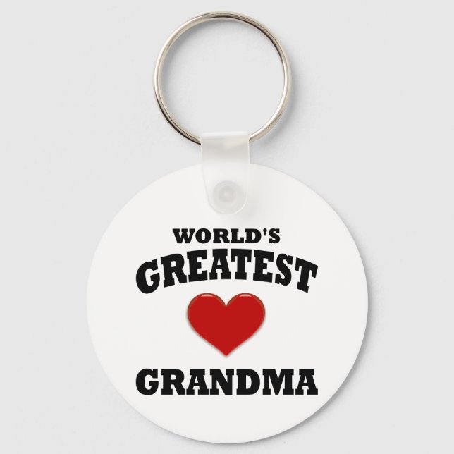 Llavero Greatest Grandma (Anverso)