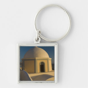 Llavero Grecia e isla griega de Santorini pueblo de 2