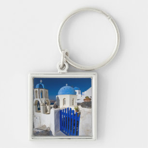 Llavero Grecia e isla griega de Santorini pueblo de Oia 3