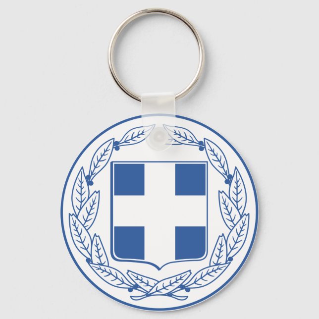 Llavero Grecia Escudo de armas GR (Anverso)