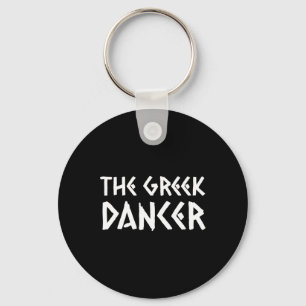 Llavero Grecia, Grecia, una bailarina griega divertida, se