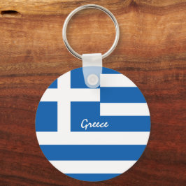 Llavero Grecia Keychain y bandera griega, vacaciones / dep