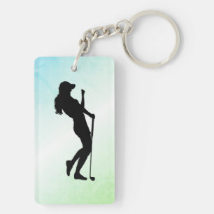 Llavero Green de golf para damas