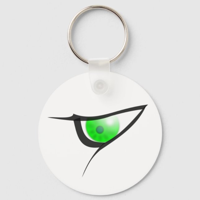 Llavero Green Evil Eye Keychain (Anverso)