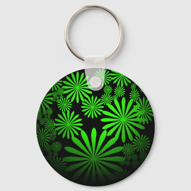 Llavero Green Fireworks (Anverso)